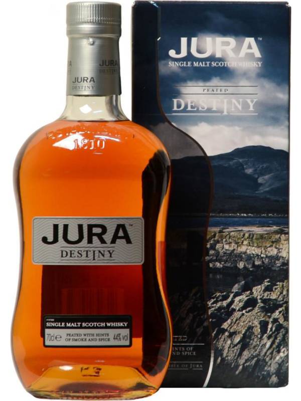 Jura Peated DESTINY Single Malt Scotch Whisky 44% Vol. 0,7l u poklon kutiji 608