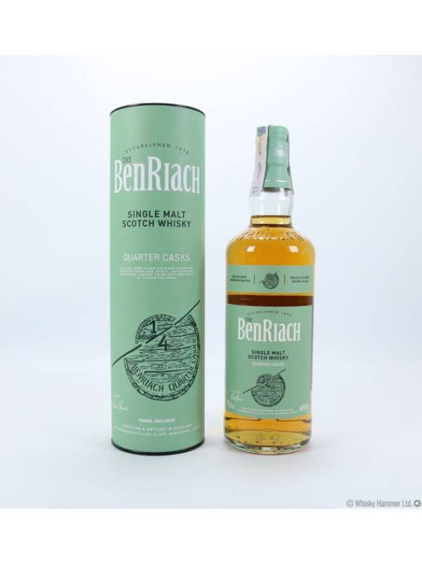 BenRiach QUARTER CASKS Single Malt Scotch Whisky 46% Vol. 0,7l u poklon kutiji 1063