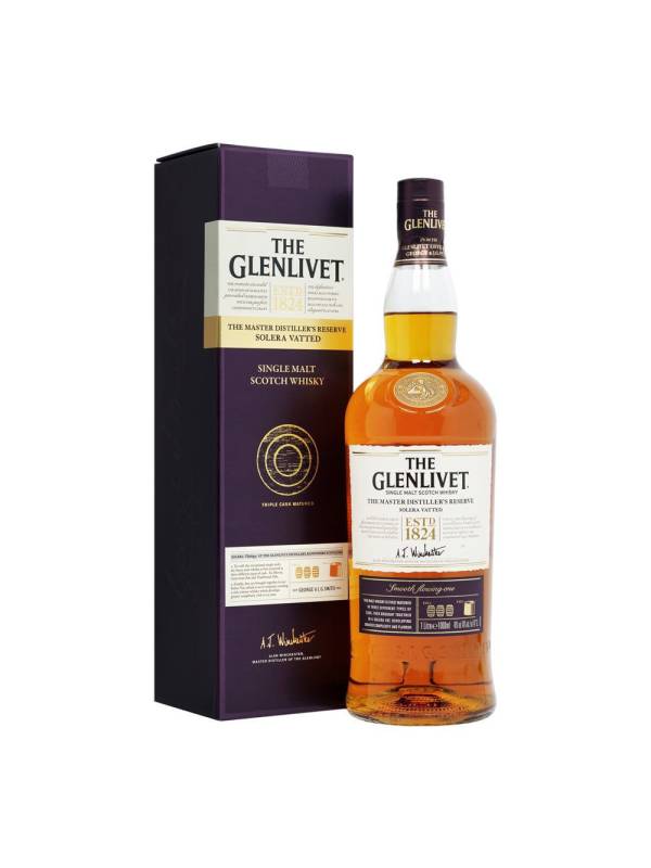 The Glenlivet The Master Distiller's Reserve Solera Vatted 40% Vol. 1l in Giftbox 1097