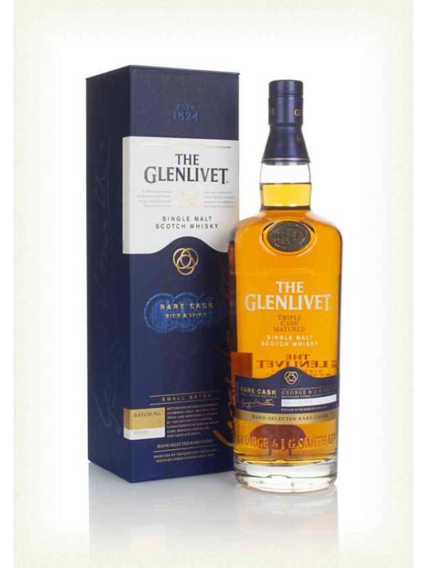 The Glenlivet RARE CASK Triple Cask Matured Single Malt Scotch Whisky 40% Vol. 1l in Giftbox 1094