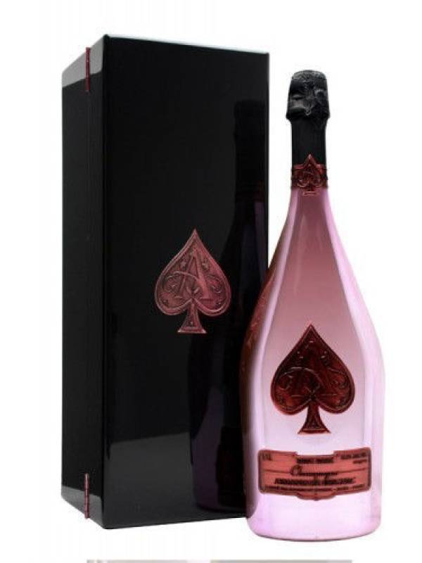 Armand de Brignac Champagne Rosé Brut MAGNUM 12,5% Vol. 1,5l u drvenoj poklon kutiji 97