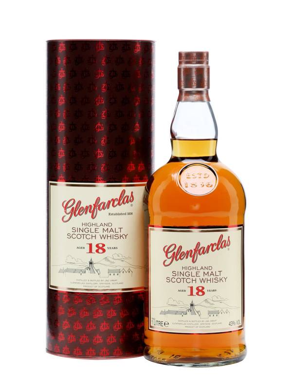 Glenfarclas 18 YO Highland Single Malt Scotch Whisky 43% Vol. 1l u poklon kutiji 463