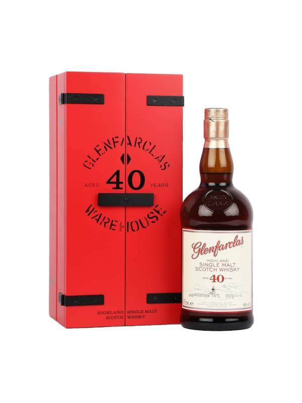 Glenfarclas 40 YO Highland Single Malt Scotch Whisky 43% Vol. 0,7l u poklon kutiji 467