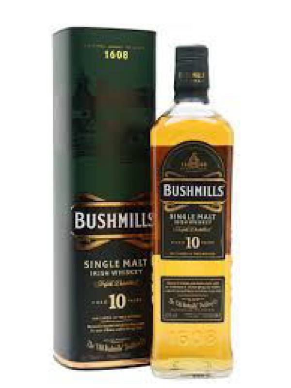 Bushmills 10 YO Single Malt Irish Whiskey 40% Vol. 0,7l u poklon kutiji 235