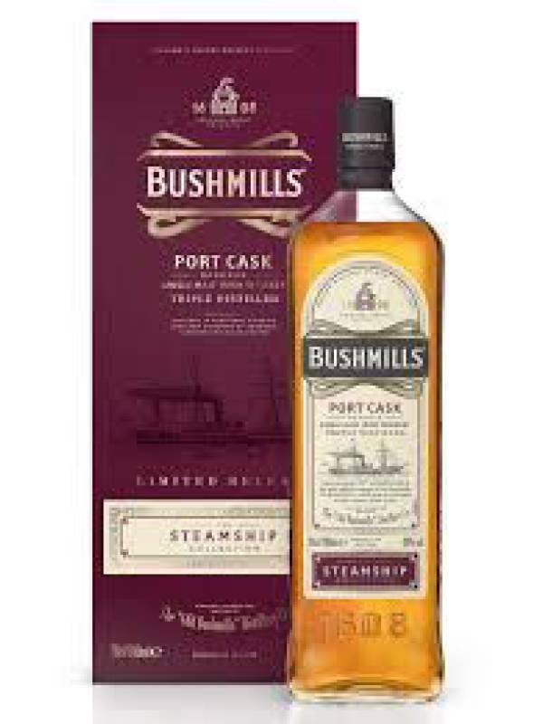 Bushmills PORT CASK Reserve The Steamship Collection 40% Vol. 0,7l in Giftbox 242