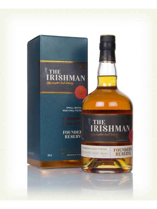 The Irishman FOUNDER'S RESERVE Caribbean Cask Finish 46% Vol. 0,7l in Giftbox 1114