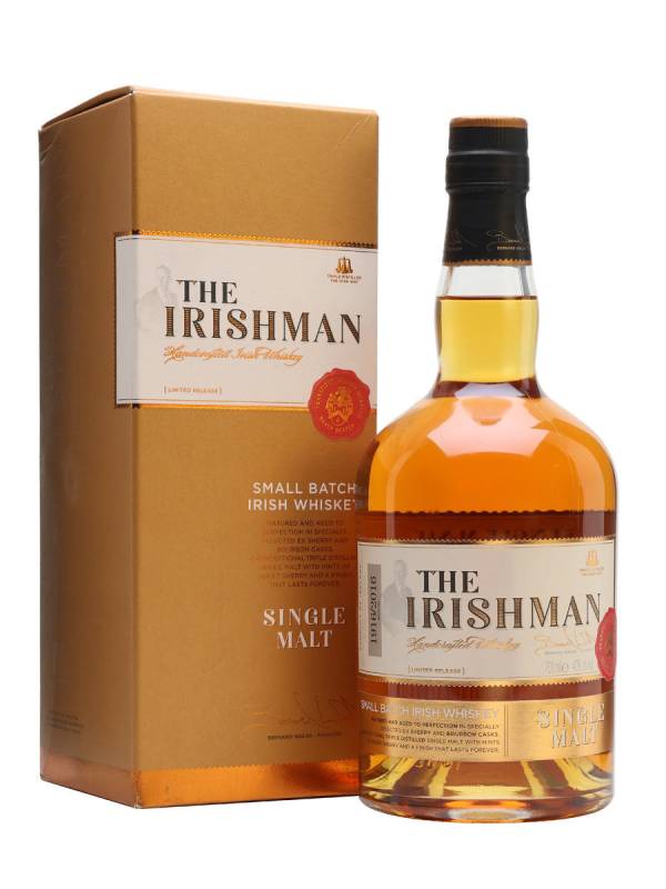 The Irishman SINGLE MALT Small Batch Irish Whiskey 40% Vol. 0,7l in Giftbox 1117