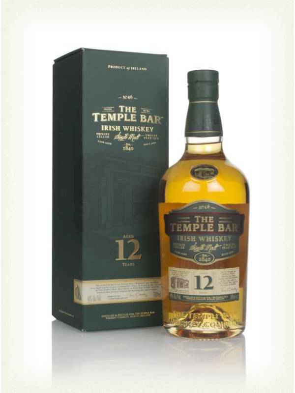 The Temple Bar 12 Years Old Single Malt Irish Whiskey 40% Vol. 0,7l in Giftbox 1160