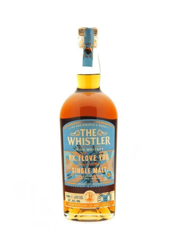 The Whistler Irish Whiskey P.X. I LOVE YOU SINGLE MALT 46% Vol. 0,7l 1173