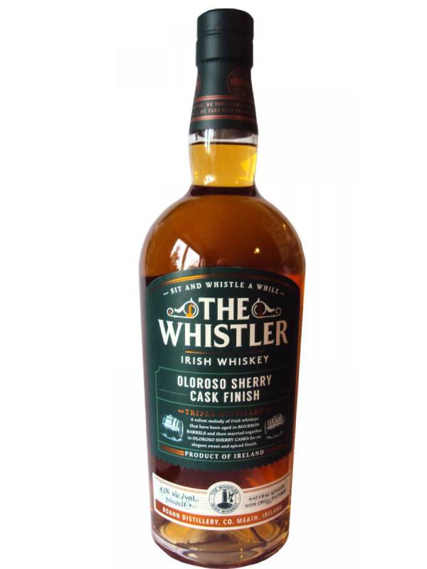 The Whistler Irish Whiskey OLOROSO SHERRY CASK FINISH 43% Vol. 0,7l 1172