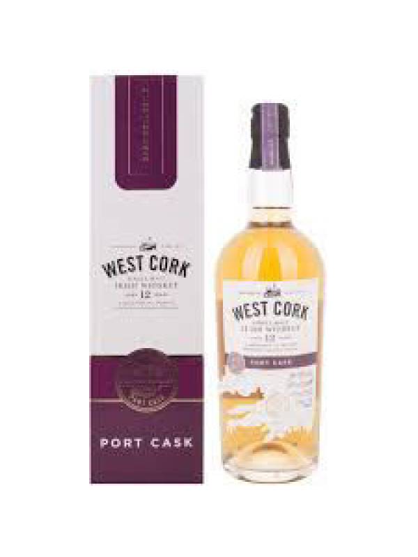 West Cork 12 Years Old Irish Whiskey Sherry Cask Finish Limited Release 43% Vol. 0,7l in Giftbox 1233