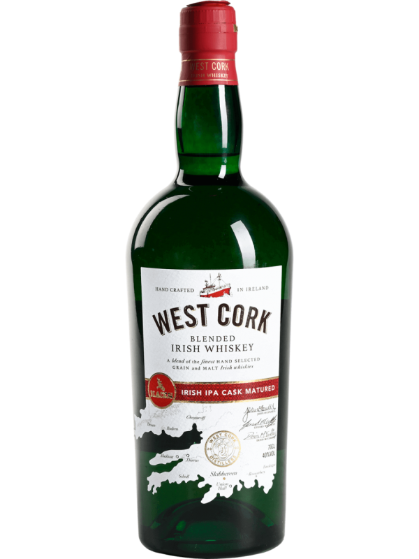 West Cork Blended Irish Whiskey IRISH IPA CASK FINISH 40% Vol. 0,7l 1236