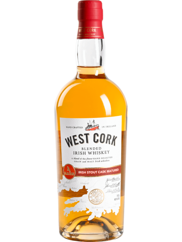 West Cork Blended Irish Whiskey IRISH STOUT CASK FINISH 40% Vol. 0,7l 1237