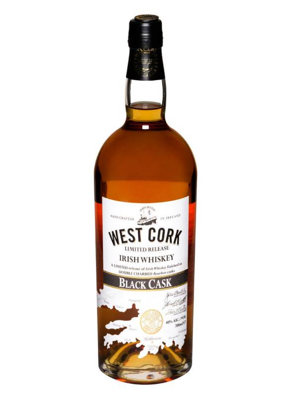 West Cork Char No. 5 Level Blended Irish Whiskey BLACK CASK Finish 40% Vol. 0,7l 1239