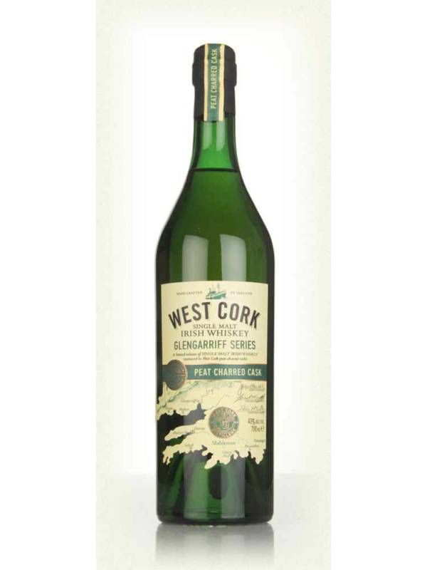 West Cork Glengarriff Series PEAT CHARRED CASK Single Malt Irish Whiskey 43% Vol. 0,7l 1241