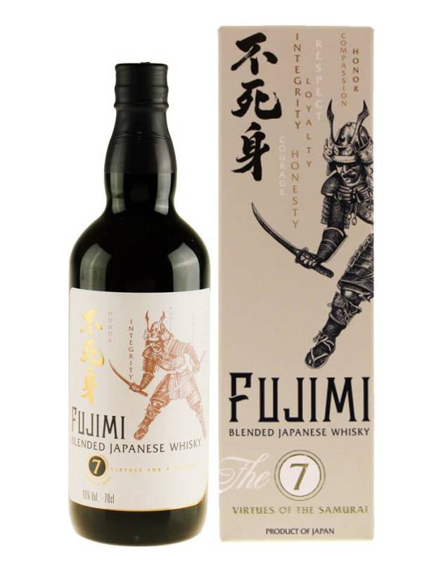 Fujimi The 7 Virtues Blended Japanese Whisky 40% Vol. 0,7l in Giftbox 421