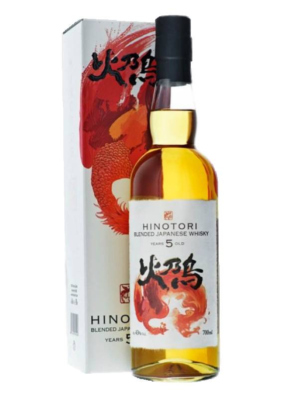 Hinotori 5 Years Old Blended Japanese Whisky 43% Vol. 0,7l in Giftbox 565