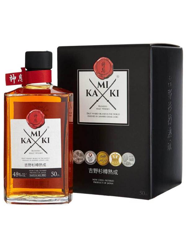 KAMIKI Blended Malt Whisky 48% Vol. 0,5l in Giftbox 626