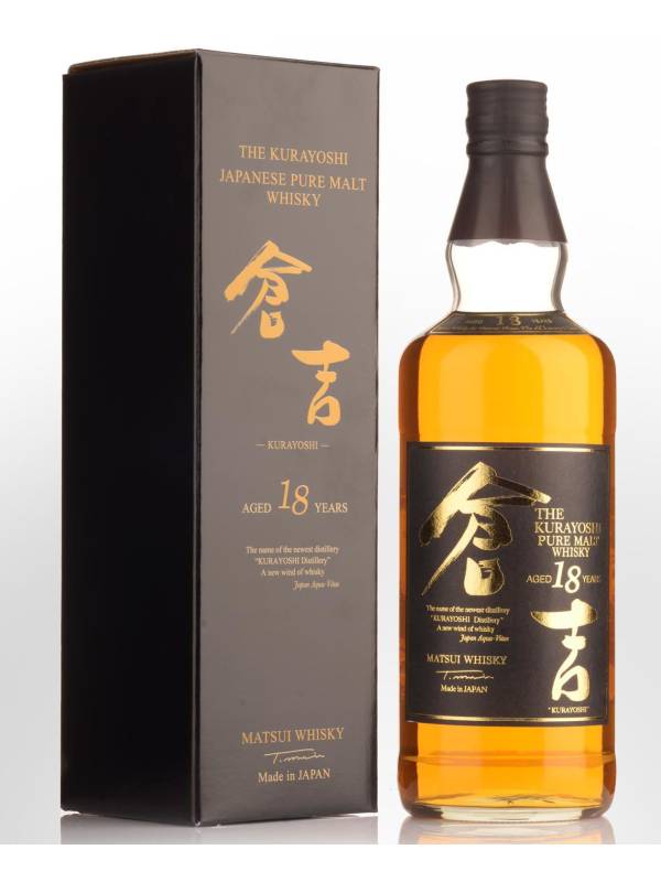 Matsui Whisky THE KURAYOSHI 18 Years Old Pure Malt Whisky 50% Vol. 0,7l in Giftbox 769