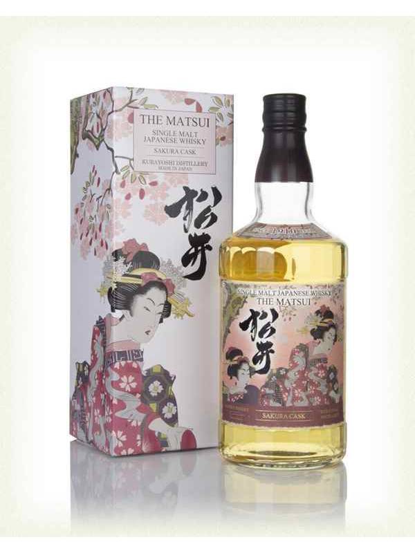 Matsui Whisky THE MATSUI Single Malt Japanese Whisky SAKURA CASK 48% Vol. 0,7l in Giftbox 773