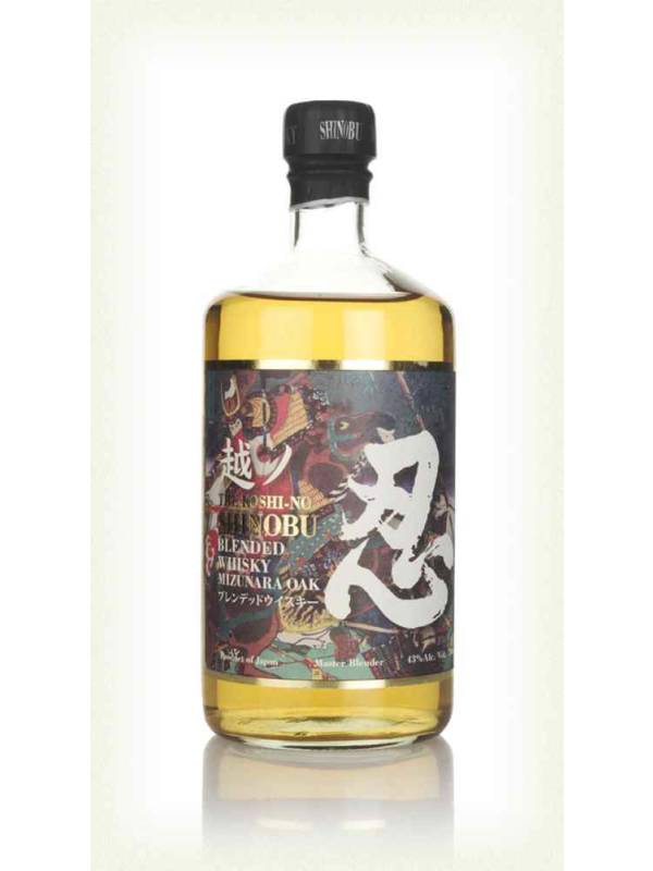 The Koshi-No Shinobu Blended Whisky Mizunara Oak Finish 43% Vol. 0,7l 1119