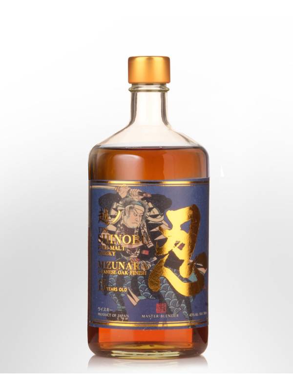 The Shinobu Pure Malt 15 Years Old Whisky MIZUNARA Japanese Oak Finish 43% Vol. 0,7l 1159