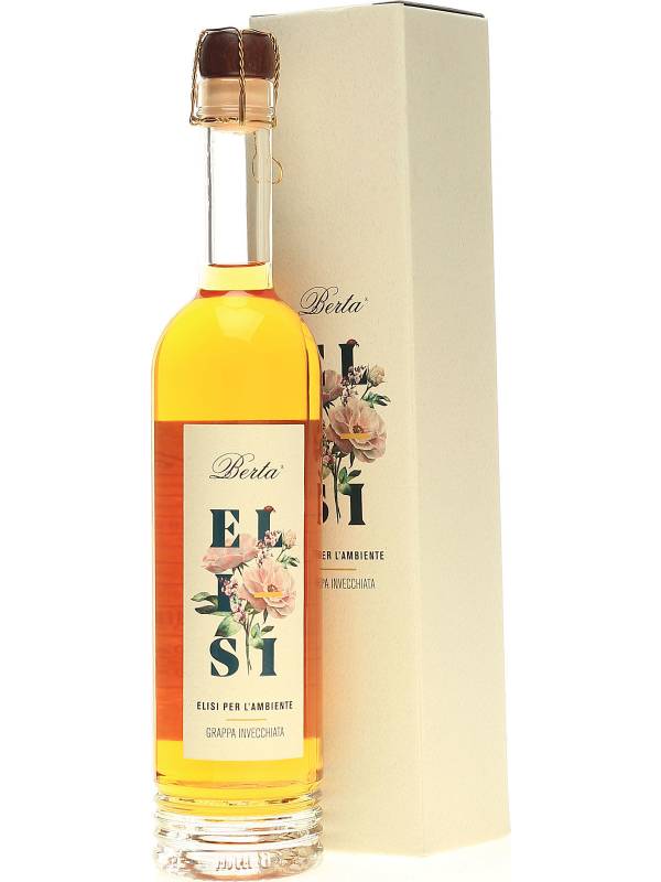 Berta Grappa Elisi 43% Vol. 0,5l + GB 132