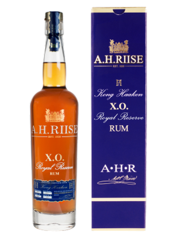 A.H. Riise X.O. Royal Reserve Kong Haakon Rum Limited Edition 42% Vol. 0,7l u poklon kutiji 44