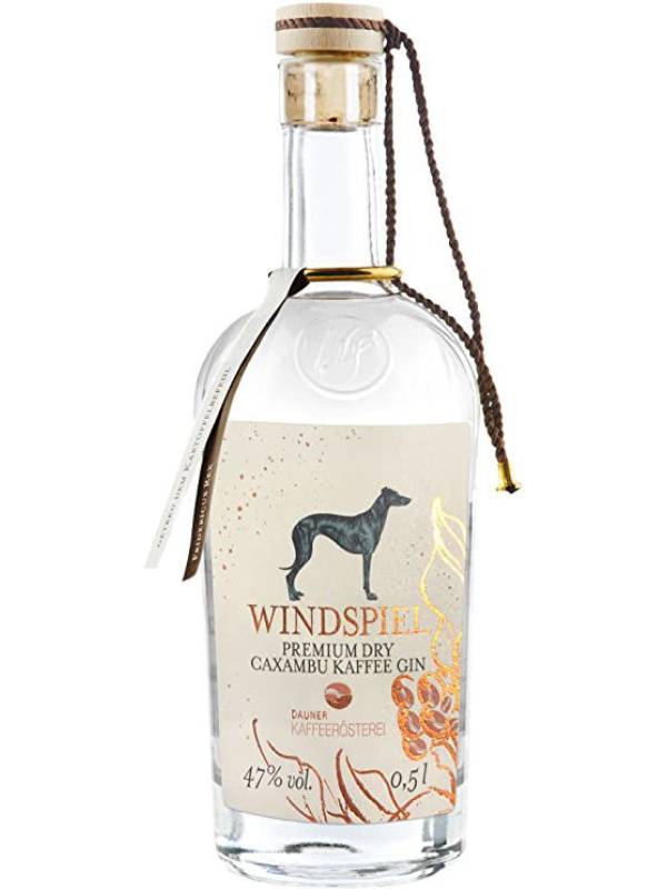 Windspiel Premium Dry CAXAMBU KAFFEE Gin Batch 001 47% Vol. 0,5l 1252