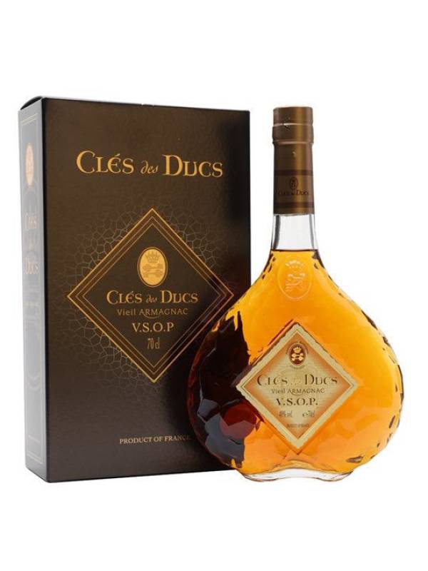 Clés des Ducs Vieil Armagnac V.S.O.P. 40% Vol. 0,7l + GB 300