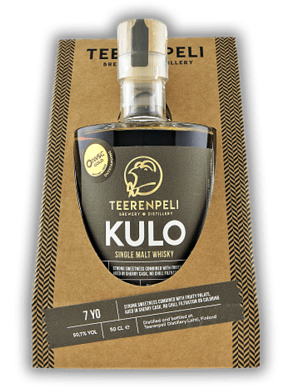 Teerenpeli KULO 7 YO Single Malt Whisky 50,7% Vol. 0,5l + GB 1006