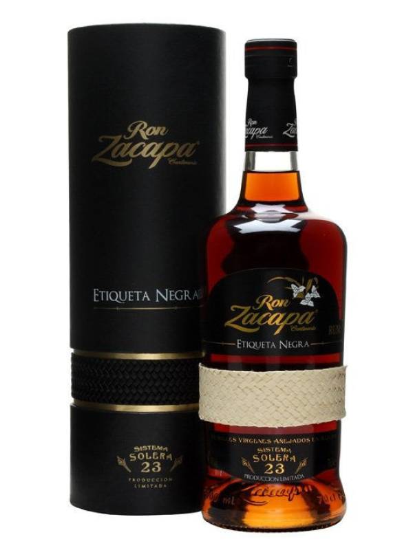 Ron Zacapa Centenario ETIQUETA NEGRA 23 Sistema Solera 43% Vol. 0,7l u poklon kutiji 896