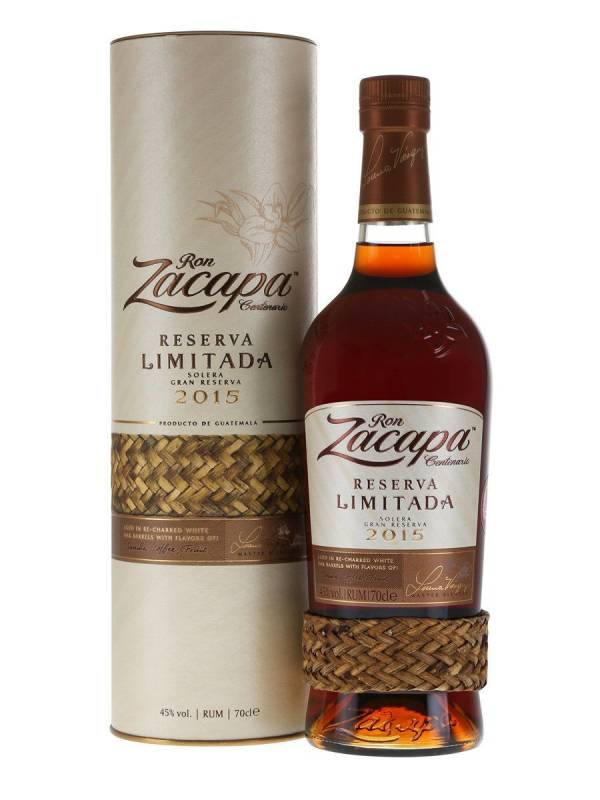 Ron Zacapa Centenario RESERVA LIMITADA Solera Gran Reserva 2015 45% Vol. 0,7l u poklon kutiji 897