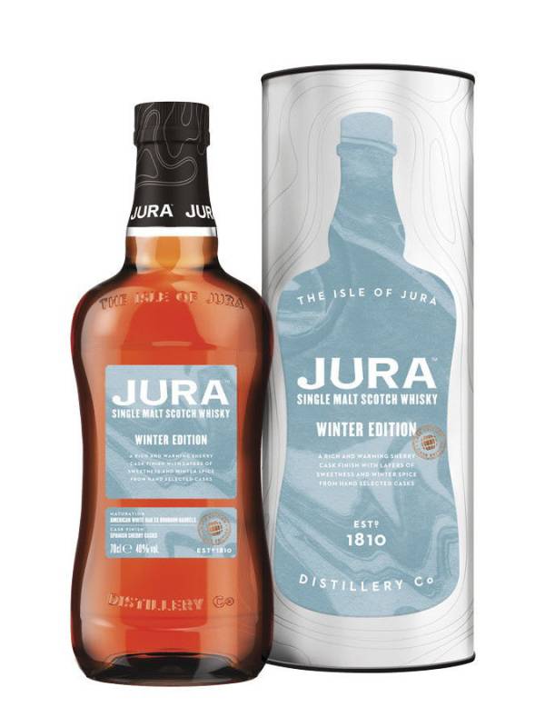 Jura Single Malt Scotch Whisky WINTER Edition 40% Vol. 0,7l u poklon kutiji 612