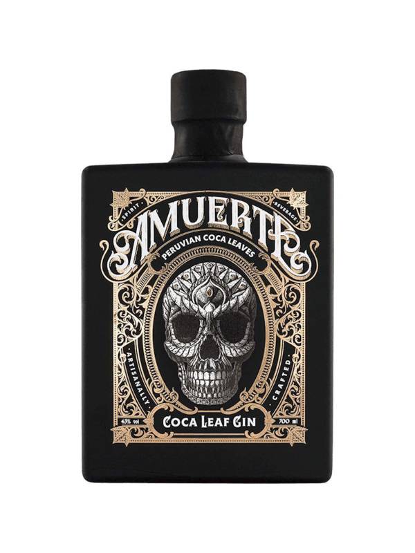 Amuerte COCA LEAF GIN Black Edition 43% 0,7 l 61