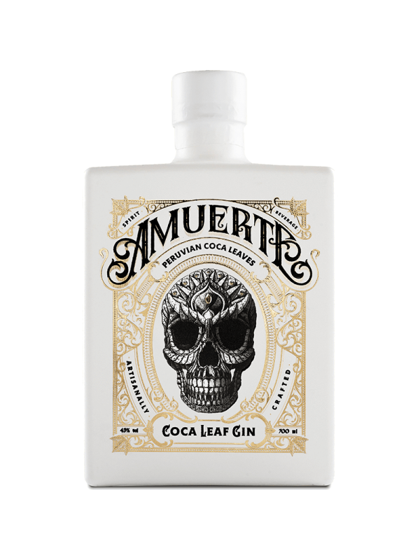 Amuerte COCA LEAF GIN  White Edition 43% Vol. 0,7l 60