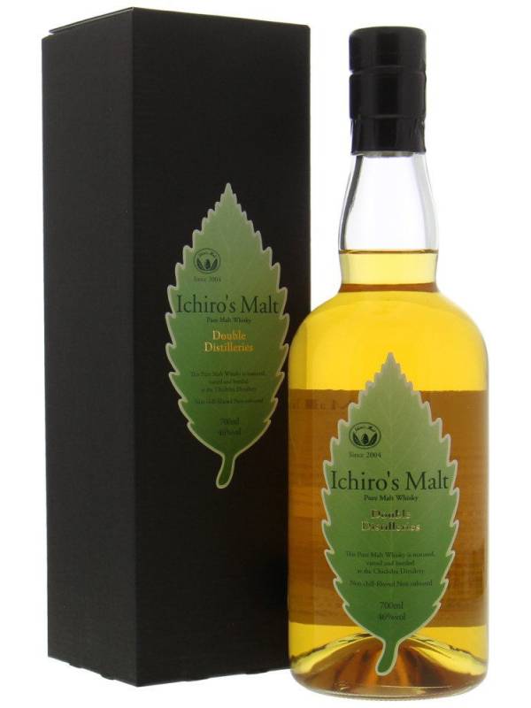 Chichibu Ichiro's Malt Double Distilleries Japanese Pure Malt Whisky 46% Vol. 0,7l u poklon kutiji 281