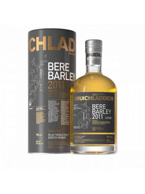 Bruichladdich BERE BARLEY 10 YO Islay Single Malt Scotch Whisky 2011 50% Vol. 0,7l u limenoj poklon kutiji 193