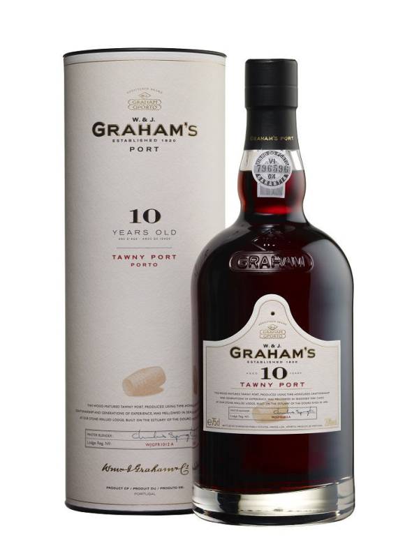 W. & J. Graham's Tawny Port 10 Years Old 20% Vol. 0,75l u poklon kutiji 1226