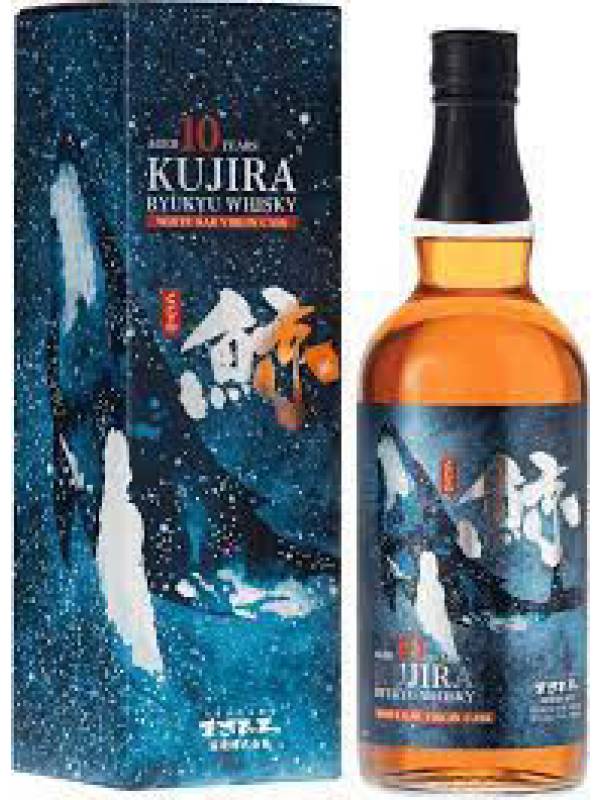 Kujira Ryukyu 10 YO WHITE OAK VIRGIN CASK Whisky 43% Vol. 0,7l u poklon kutiji 668