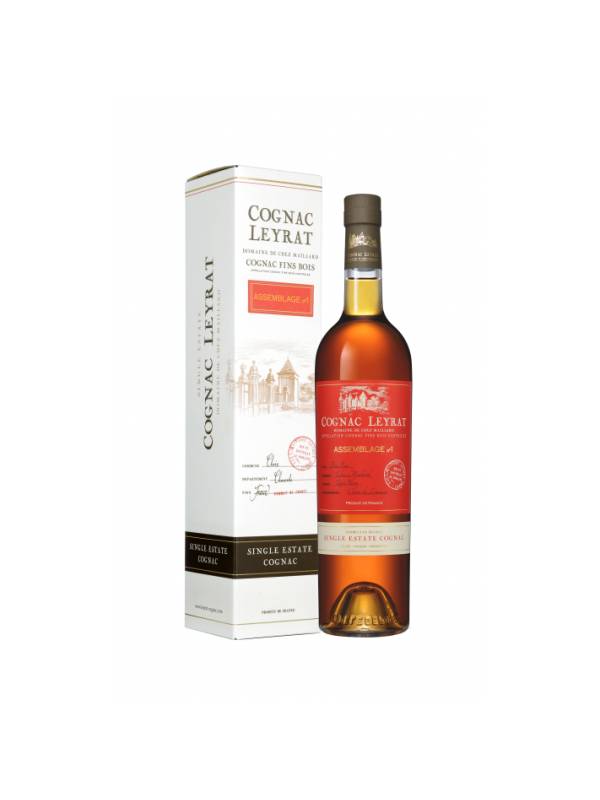 Cognac Leyrat ASSEMBLAGE N° 1 Single Estate Cognac 42% Vol. 0,7l u poklon kutiji 304