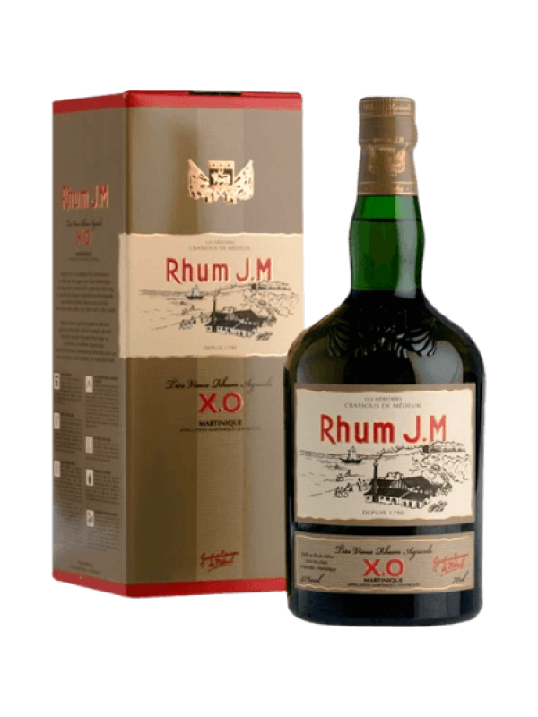 Rhum J.M Très Vieux Rhum Agricole X.O 45% Vol. 0,7l u poklon kutiji 865