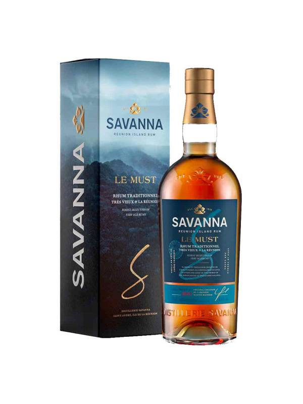 Savanna LE MUST Traditionnel Reunion Island Rum 45% Vol. 0,7l u poklon kutiji 925