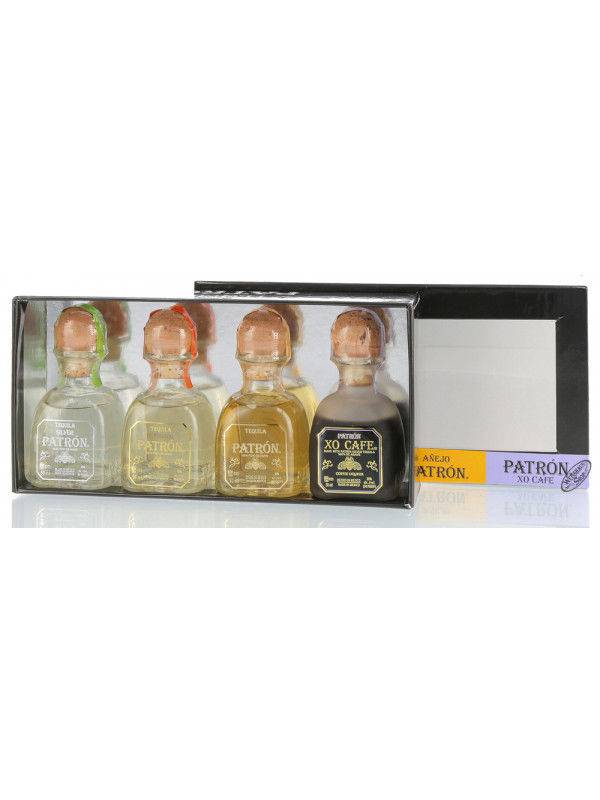 Patron Tequila Miniset 38,8% Vol. 4x0,05l u poklon kutiji 818