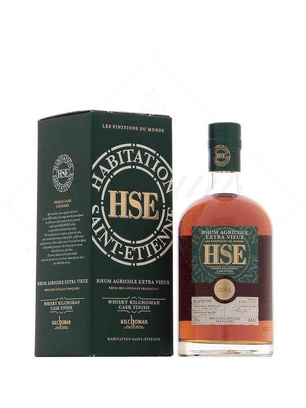 HSE Rhum Extra Vieux KILCHOMAN CASK FINISH 2014 44% Vol. 0,5l u poklon kutiji 566