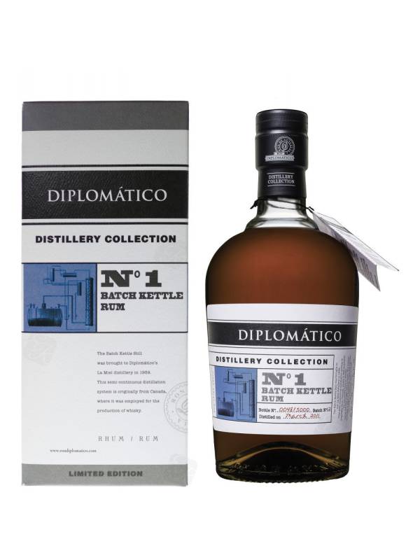 Diplomatico Distillery Collection N° 1 BATCH KETTLE Rum 47% Vol. 0,7l u poklon kutiji 334